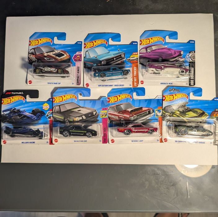 Pack 7 Hot Wheels