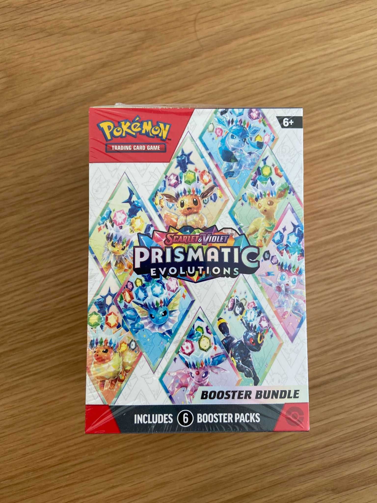 Pokémon TCG Booster Bundle Prismatic Evolutions (6 boosters) – Selado