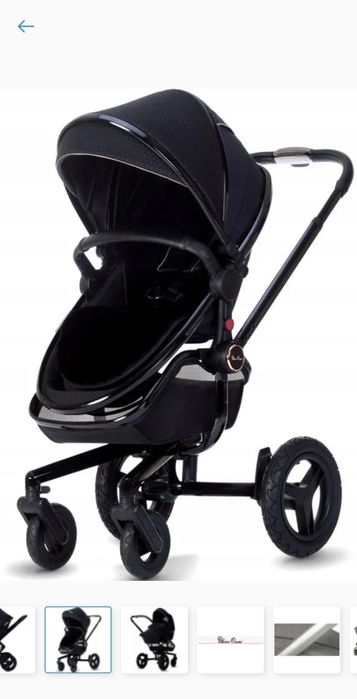 Wózek 2w1 Silver cross surf + fotelik cybex