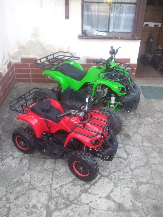 Mini Quad elektryczny 800W solidny wykonany