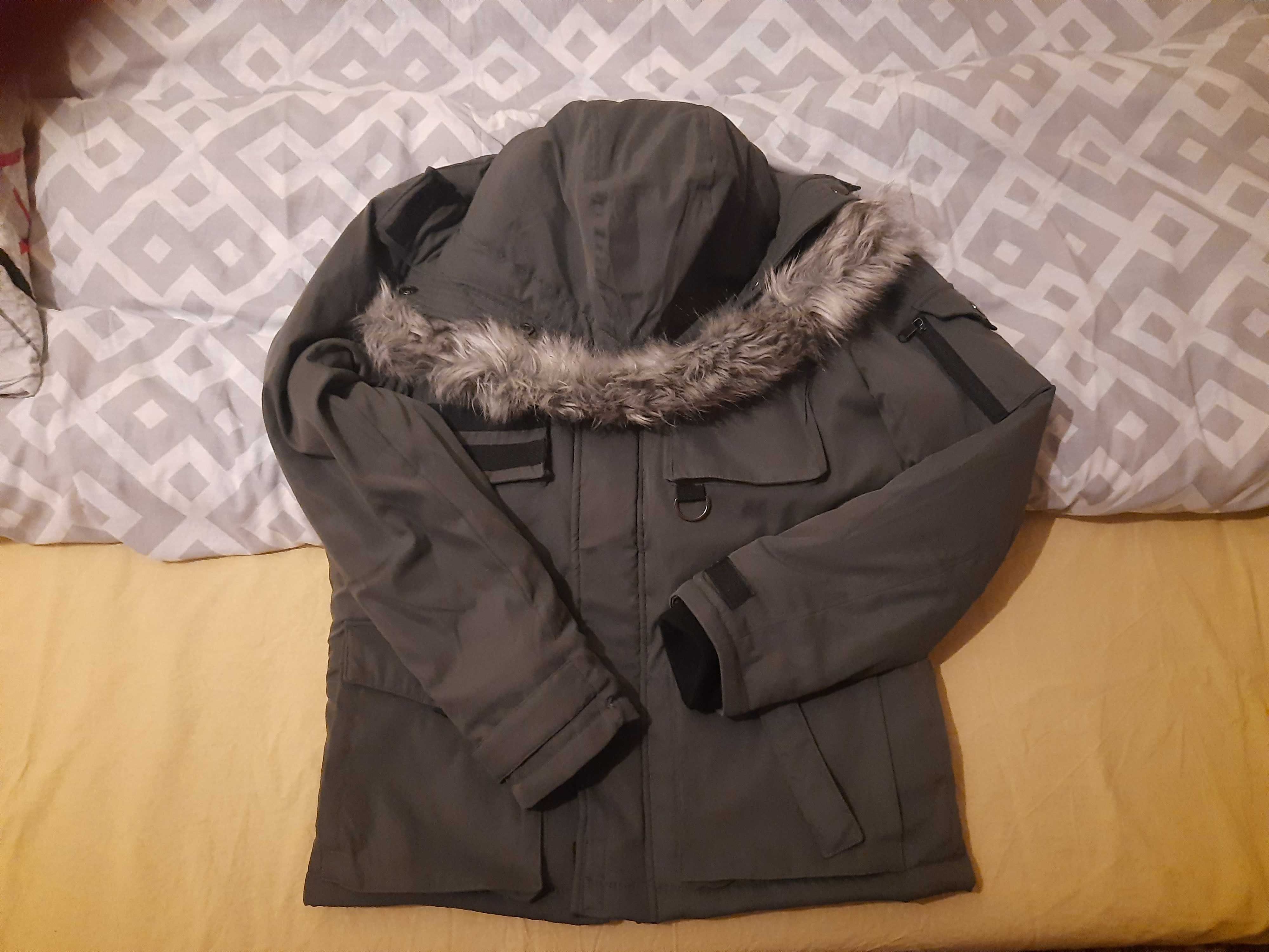 Parka Męska z Kapturem BPC Colection