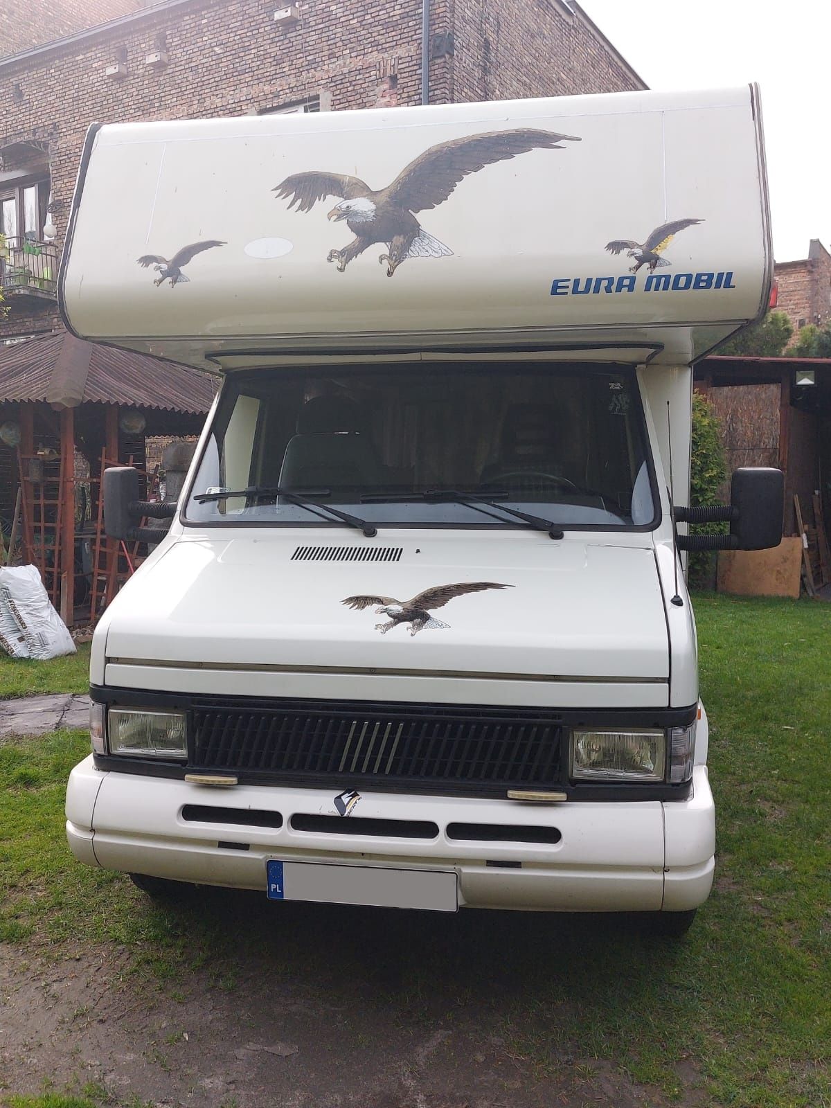 Kamper Fiat Ducato camper 1.9 td eura mobil prywatny zarejestrowany