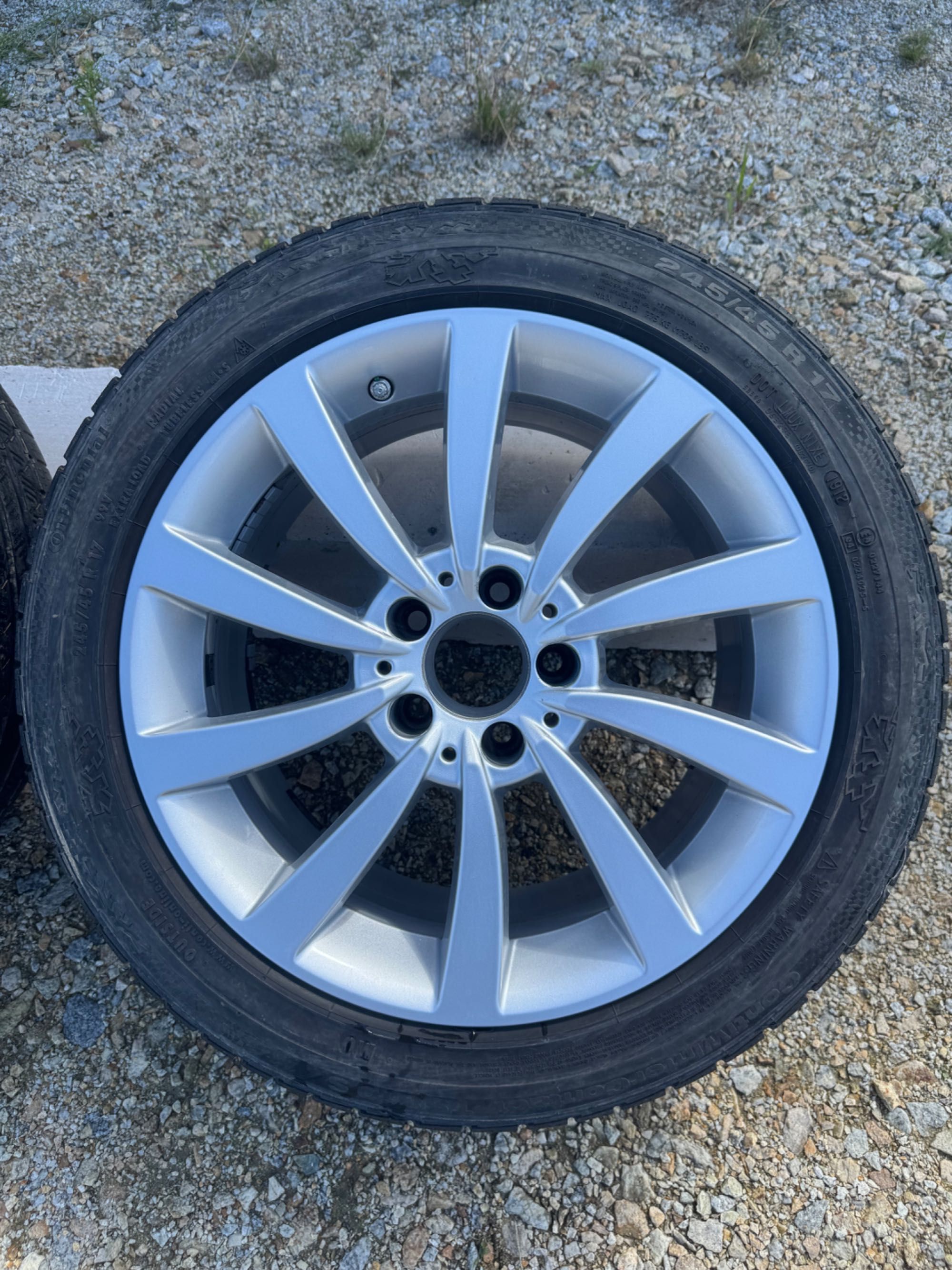Mercedes felgi komplet oryginał 245/45 R17