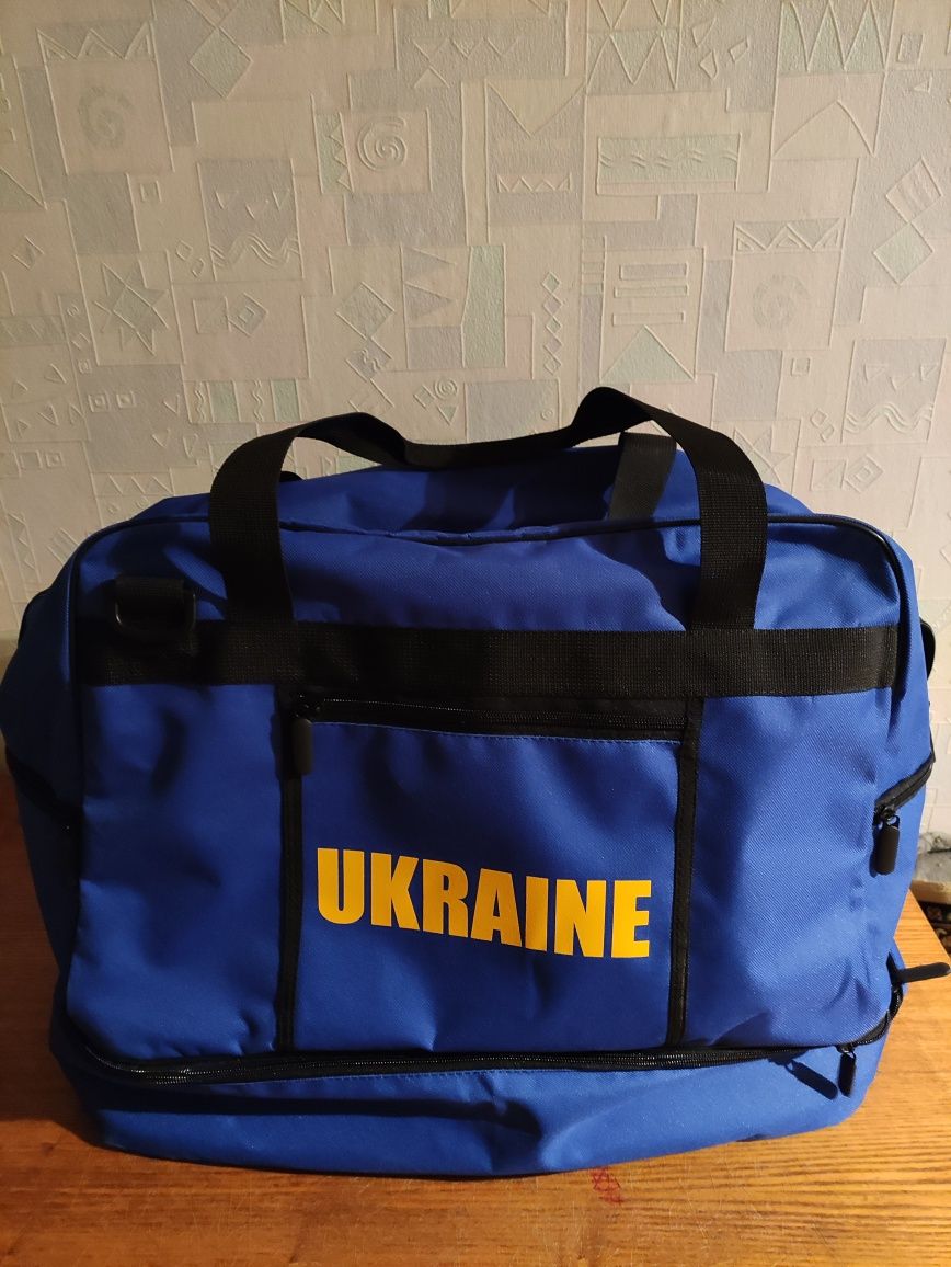 Сумка велика спортивна/ туристична Україна  45×54×33