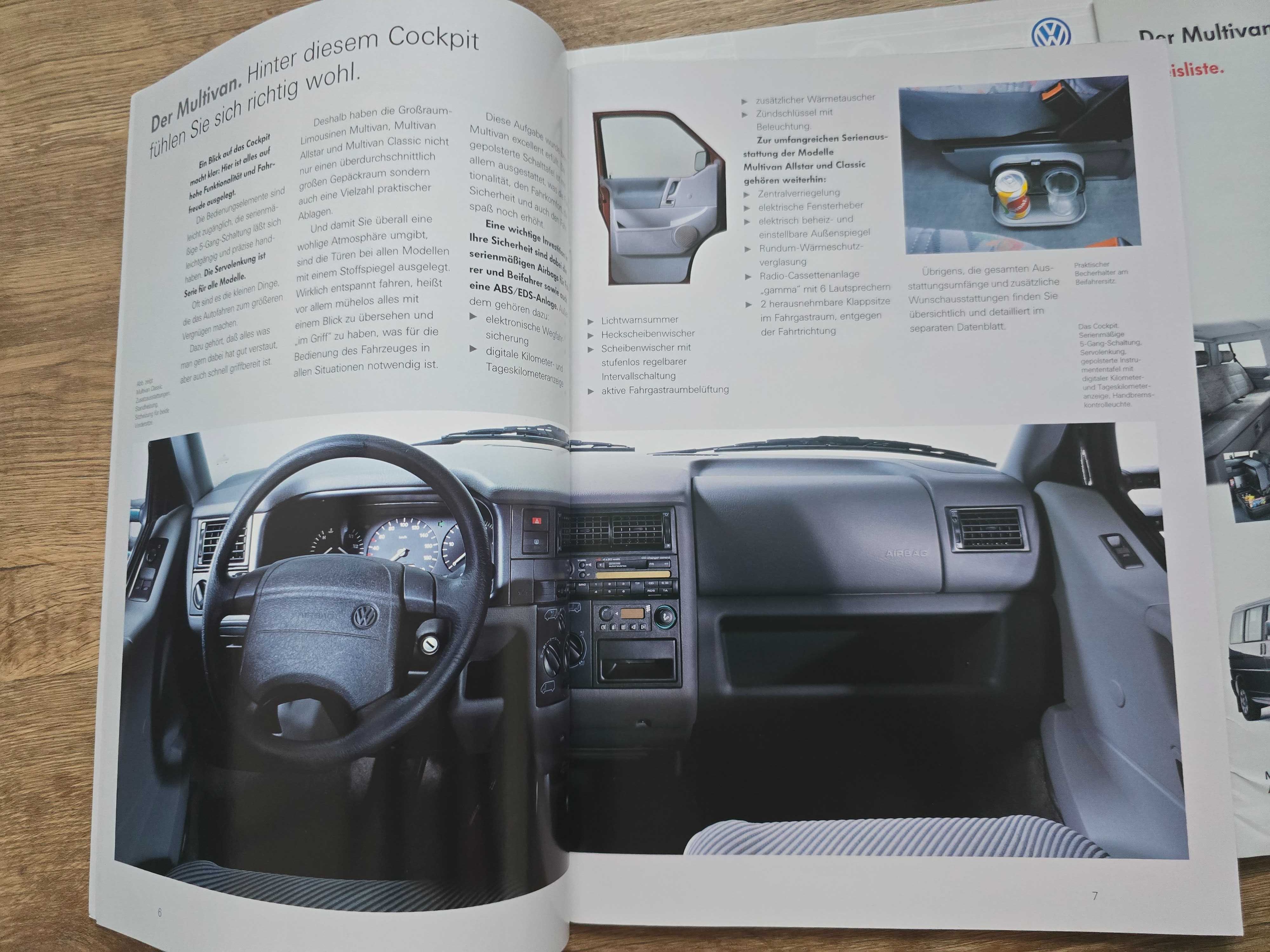 Prospekt VW T4 Multivan