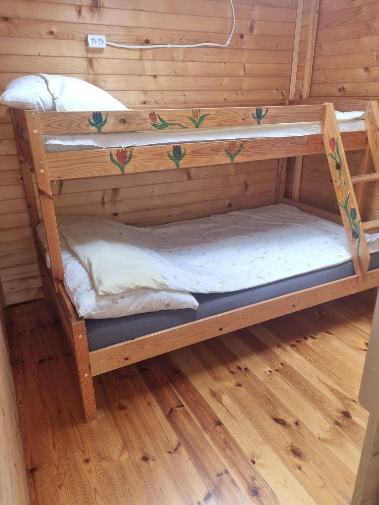 Domek Sielpia las jezioro nocleg wakacje urlop wypoczynek woda