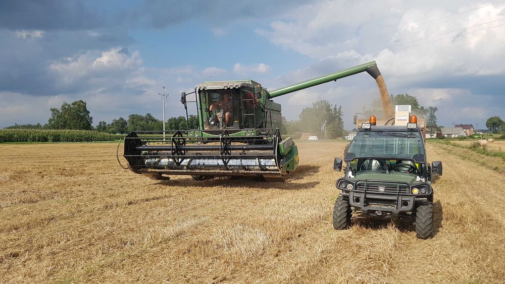 Badania gleby, maszyna, John Deere Gathor