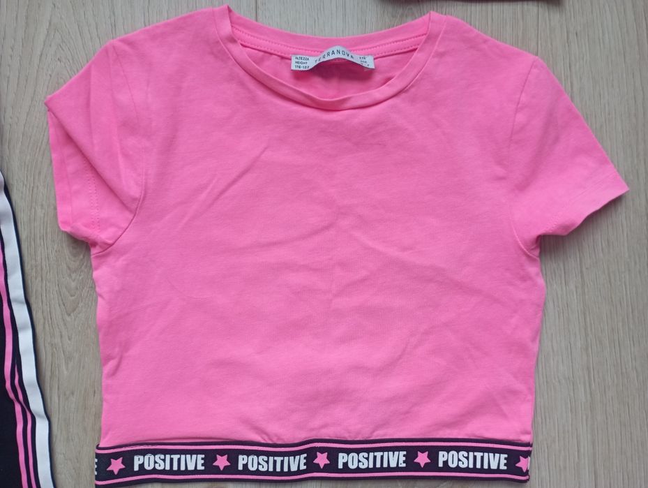 Ubranka sportowe, szorty, bluzka 6-7