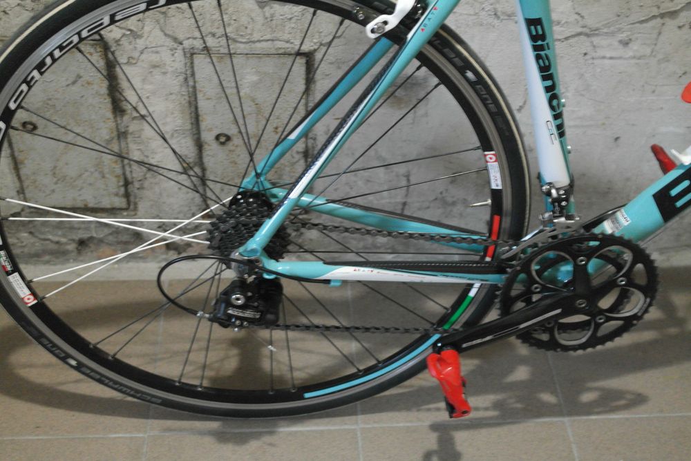 Kolarzówka-Szosa Bianchi Via Nireon7 Aluhydro-Karbon-Fajny StanZamiana
