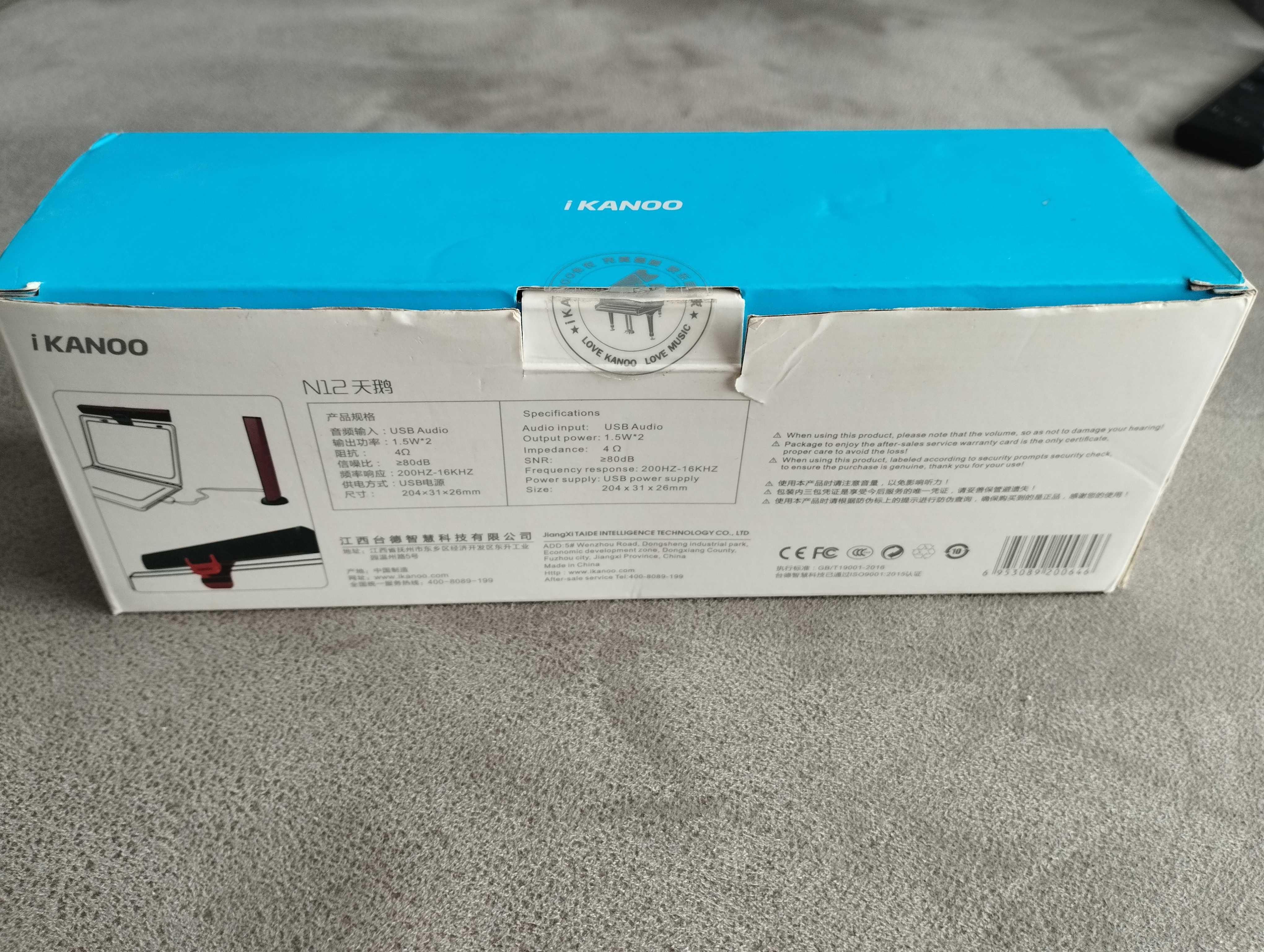 Портативна колонка USB IKANOO N12 для ноутбука