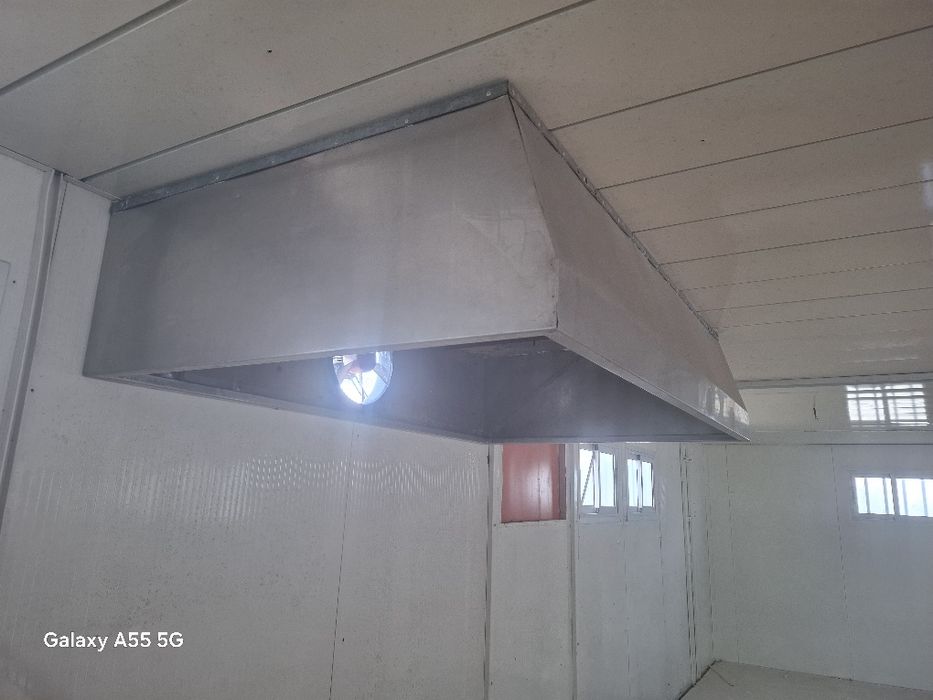 Chaminé em inox usada