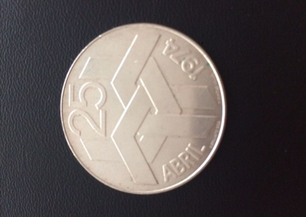 Moeda prata 250 escudos