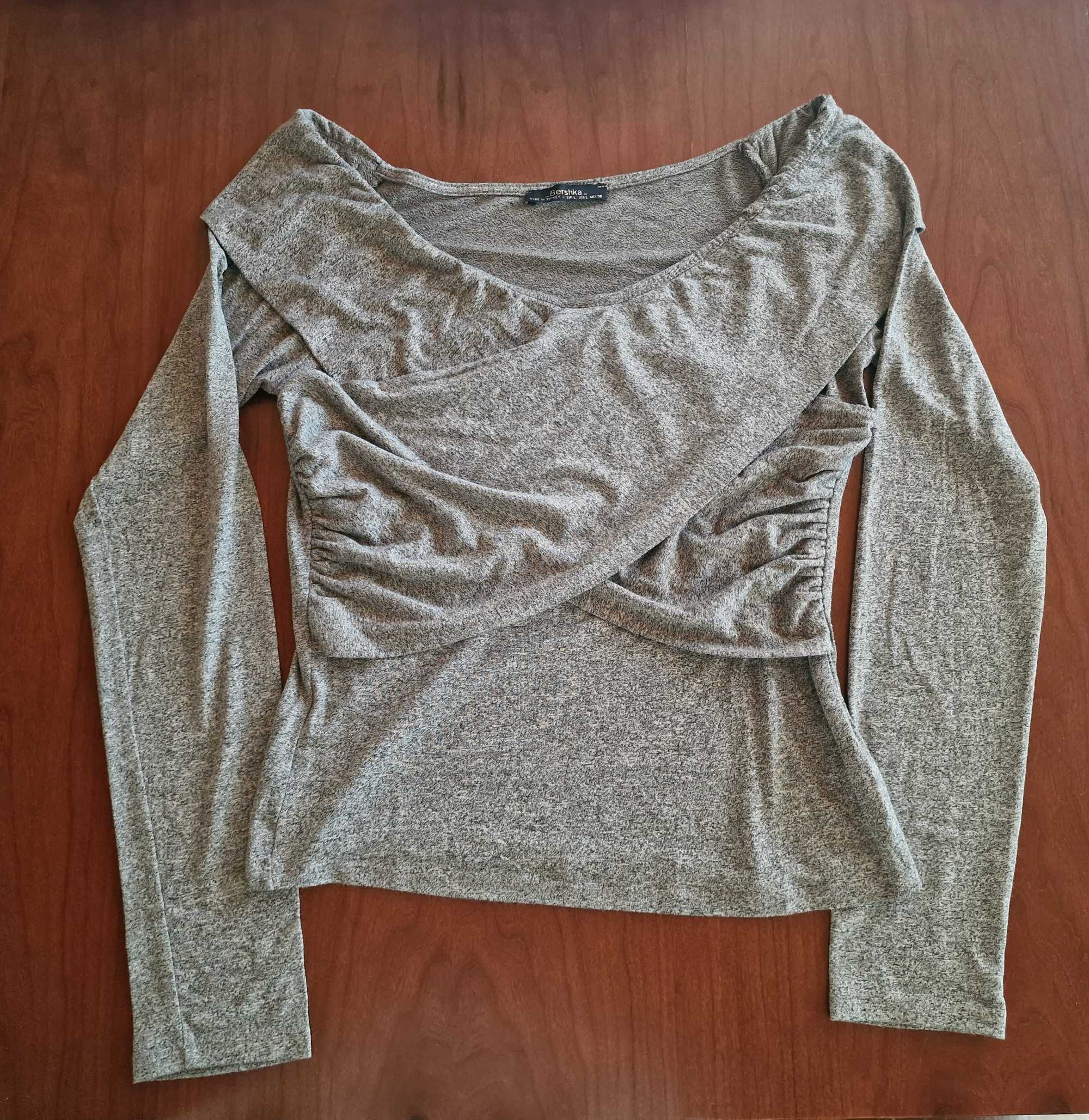 Camisola cinzenta da Bershka