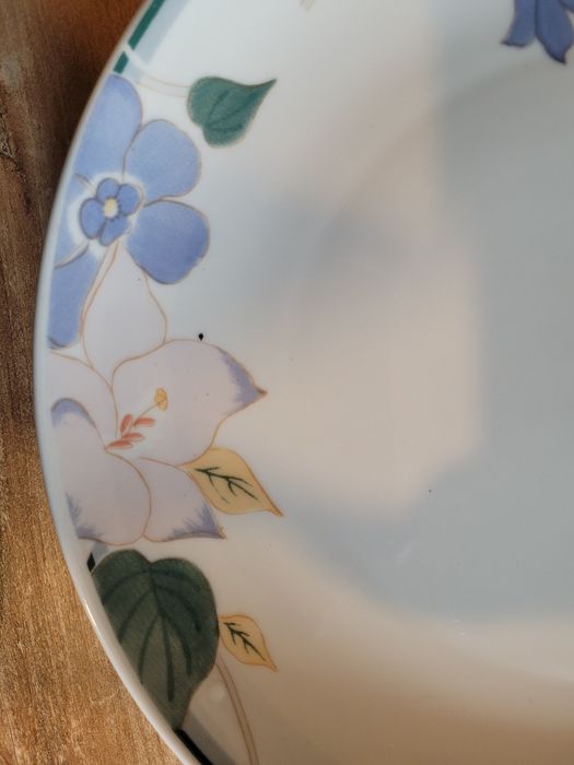 Hotesse porcelana duzy talerz kolekcjonerski PRL