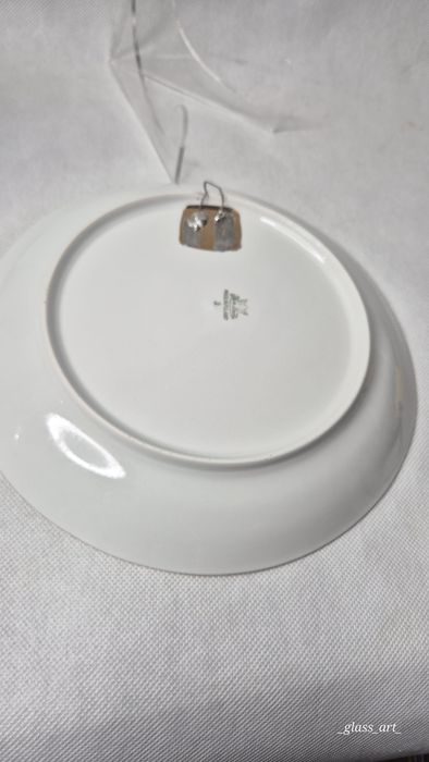 Talerz ozdobny tańce Karolina stara porcelana prl