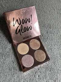 Mesauda Milano Wow! Glow paleta rozświetlaczy do twarzy