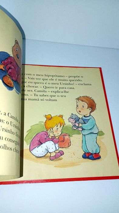 Camila esqueceu-se do seu Ursinho