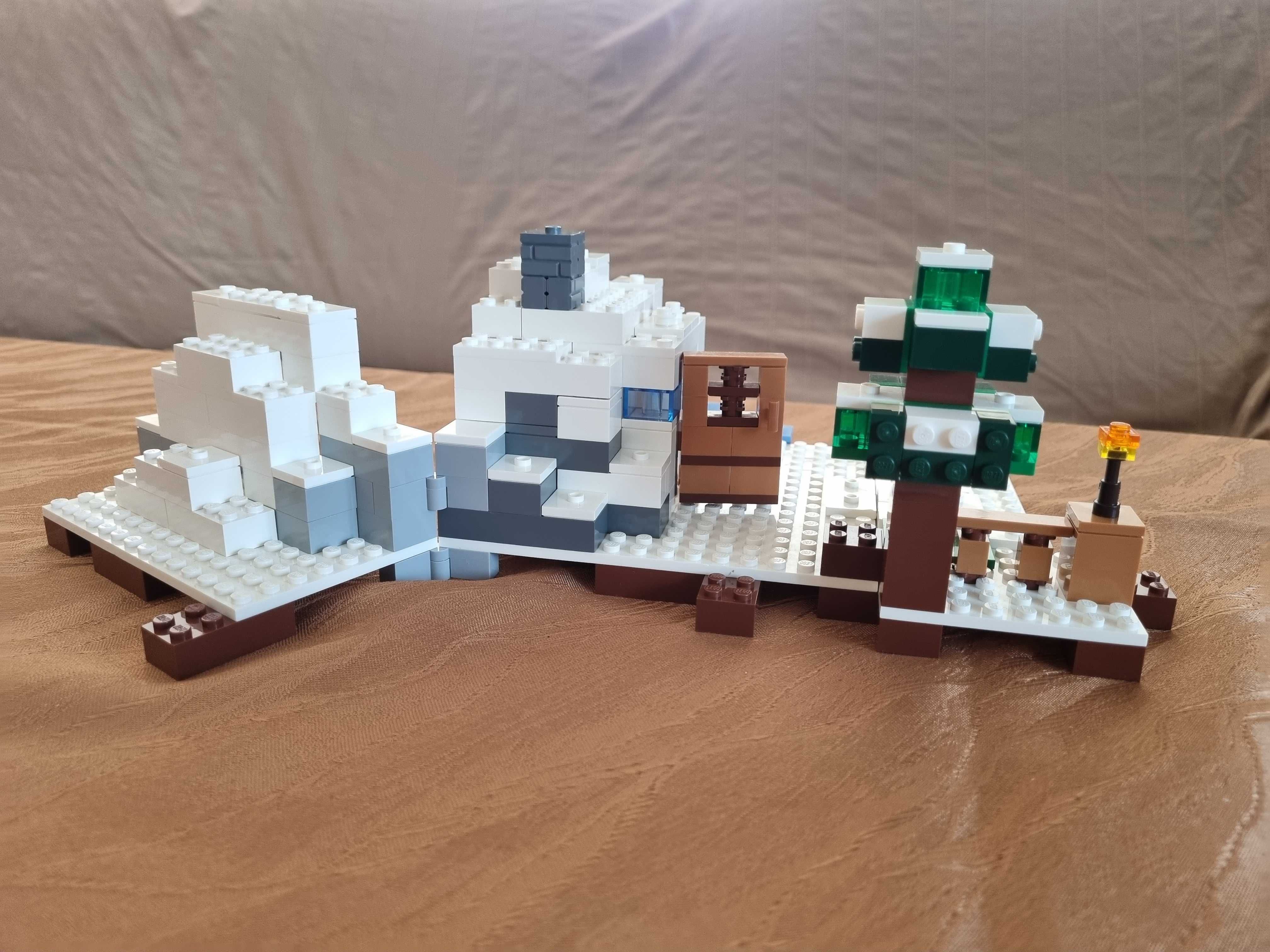 Lego Minecraft 21120 Śnieżna kryjówka.