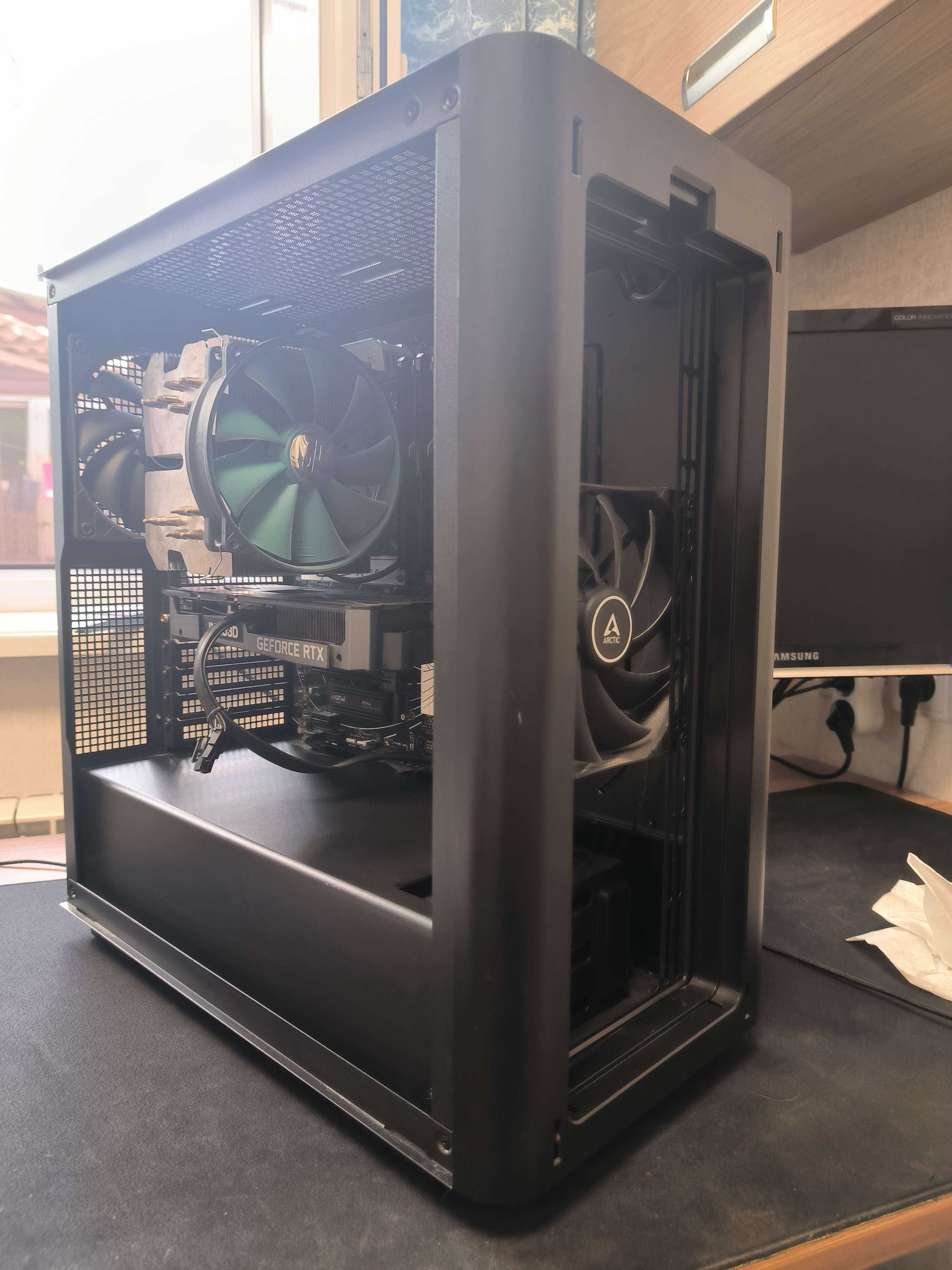 Комп ryzen 5 7500f / RTX3060 / 32gb ddr5 / SSD 120gb / HDD 1 tb