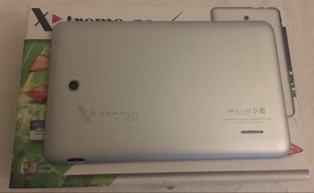 Tablet de 7 polegadas Xtream com avaria liga mas nao arranca