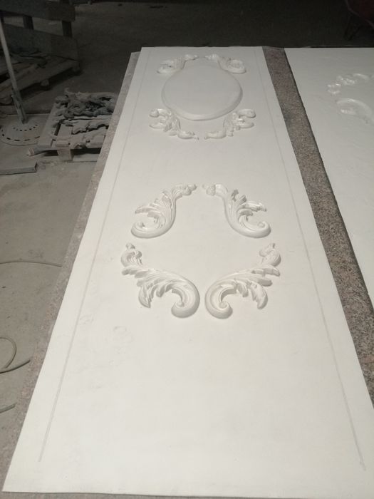 Painéis decorativos em fibra de vidro