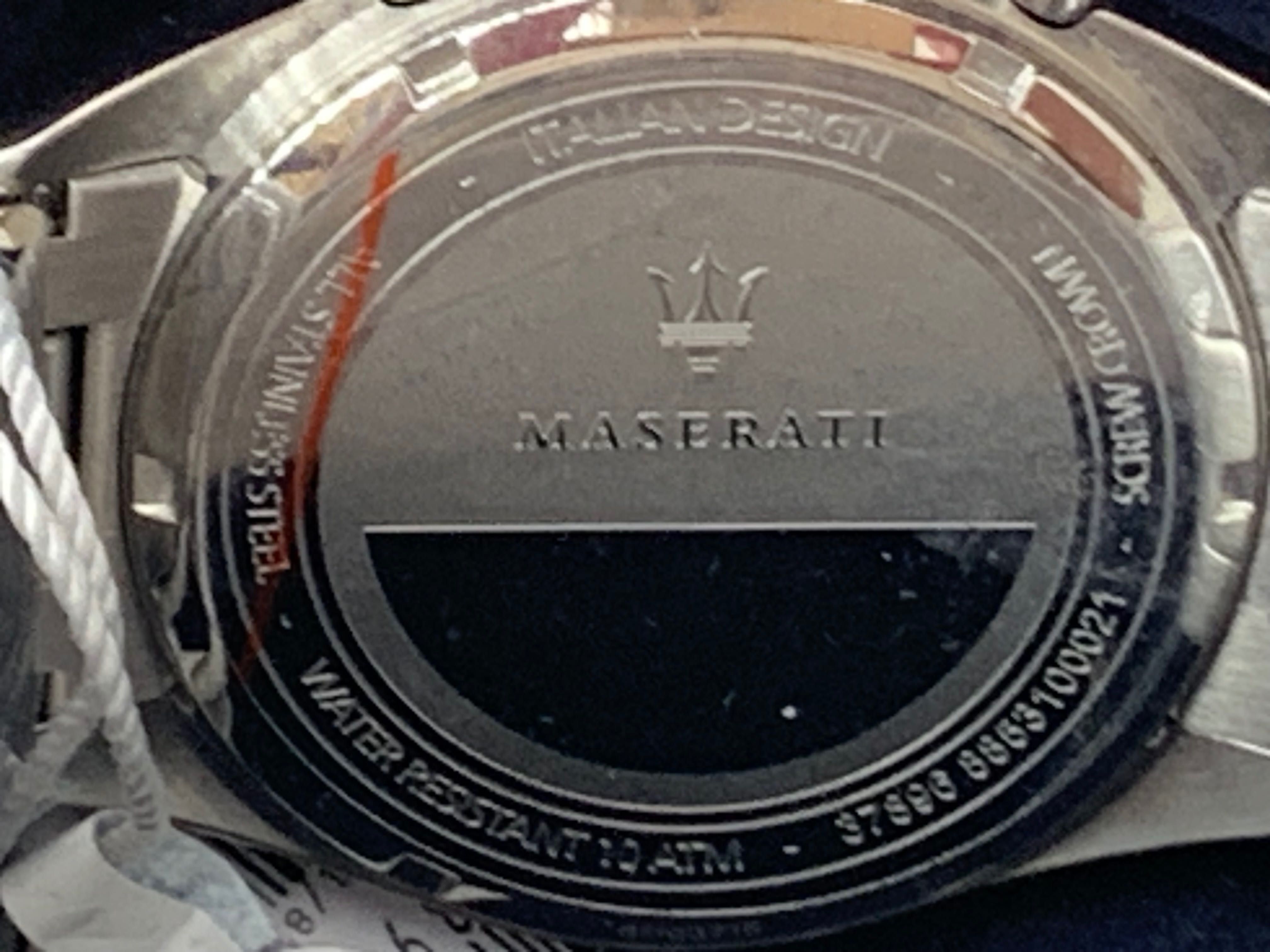 Relógio de homem da marca Maserati - NOVO !