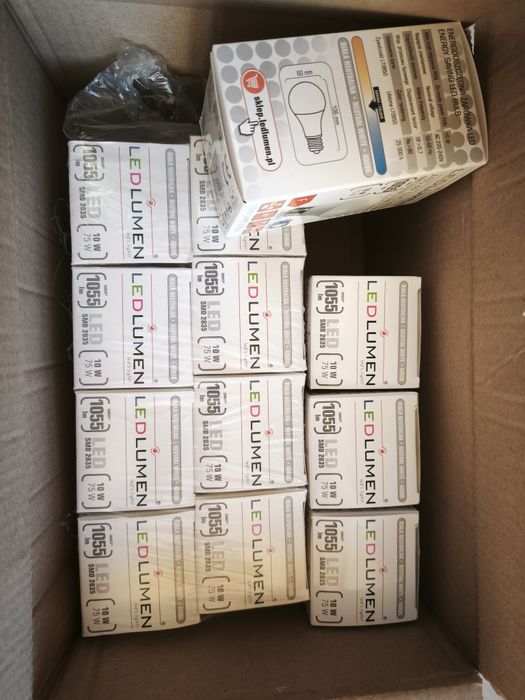 Żarówki LED Ledlumen 4000K 8w i 10w