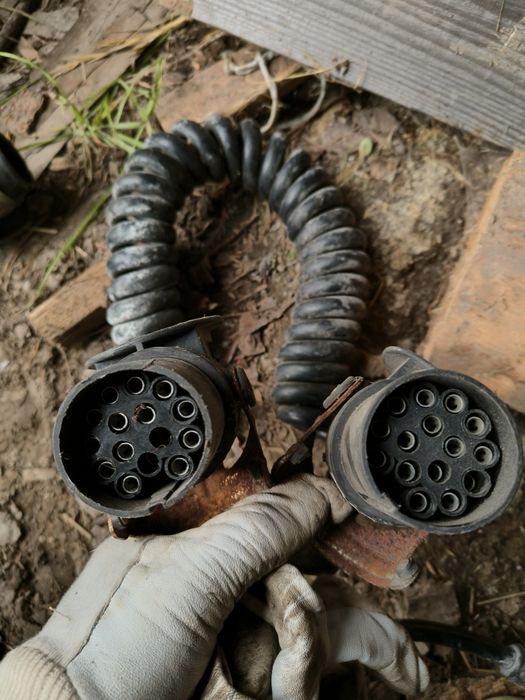 Przewód Kabel Spiralny TIR Naczepa Przyczepa