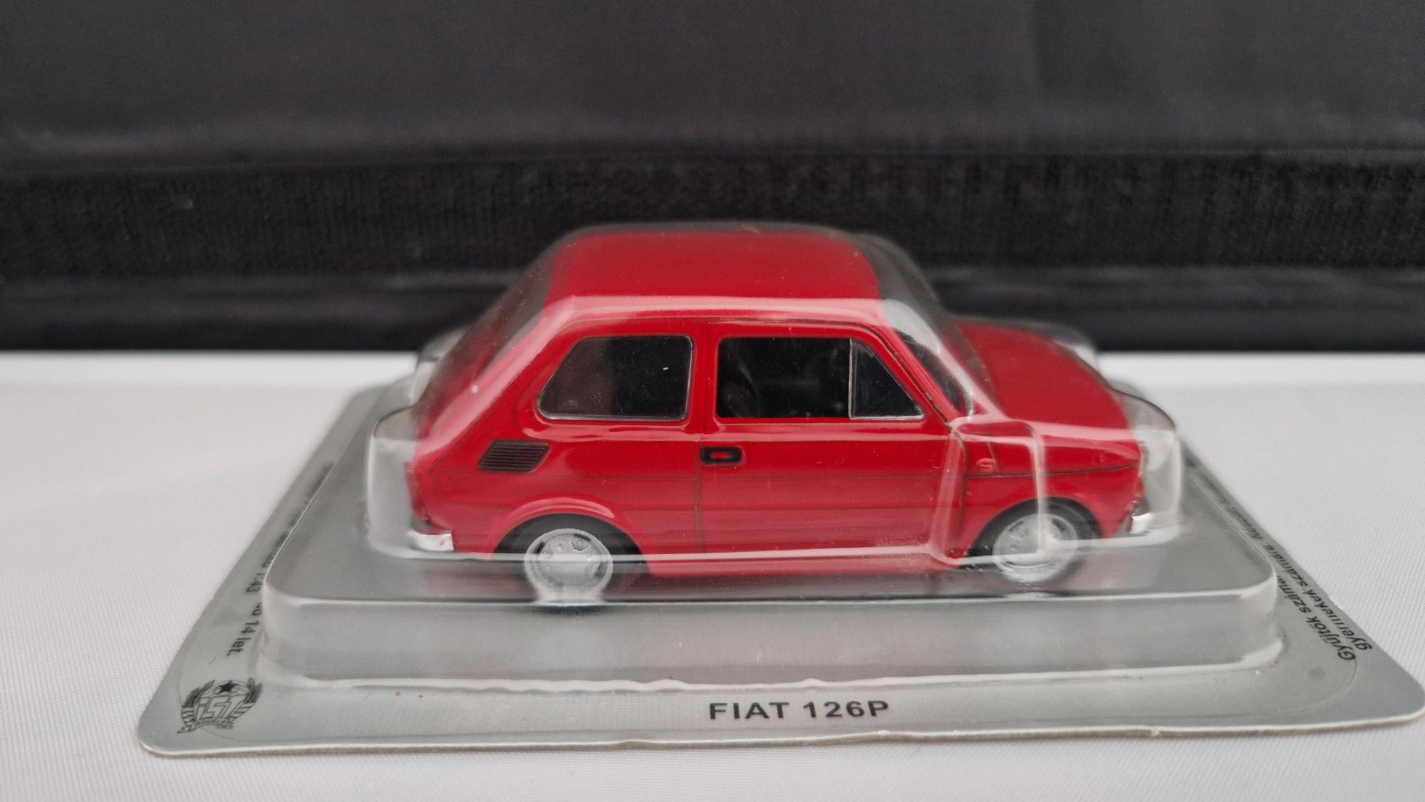 Model Fiat 126p Kultowe samochody PRL skala 1:43 deagostini