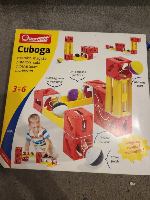 Quercetti - Cuboga Basic - tor kulkowy

Można łącz
