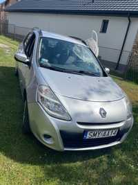 Renault Clio Renault clio 3 srebrny 2009 rok