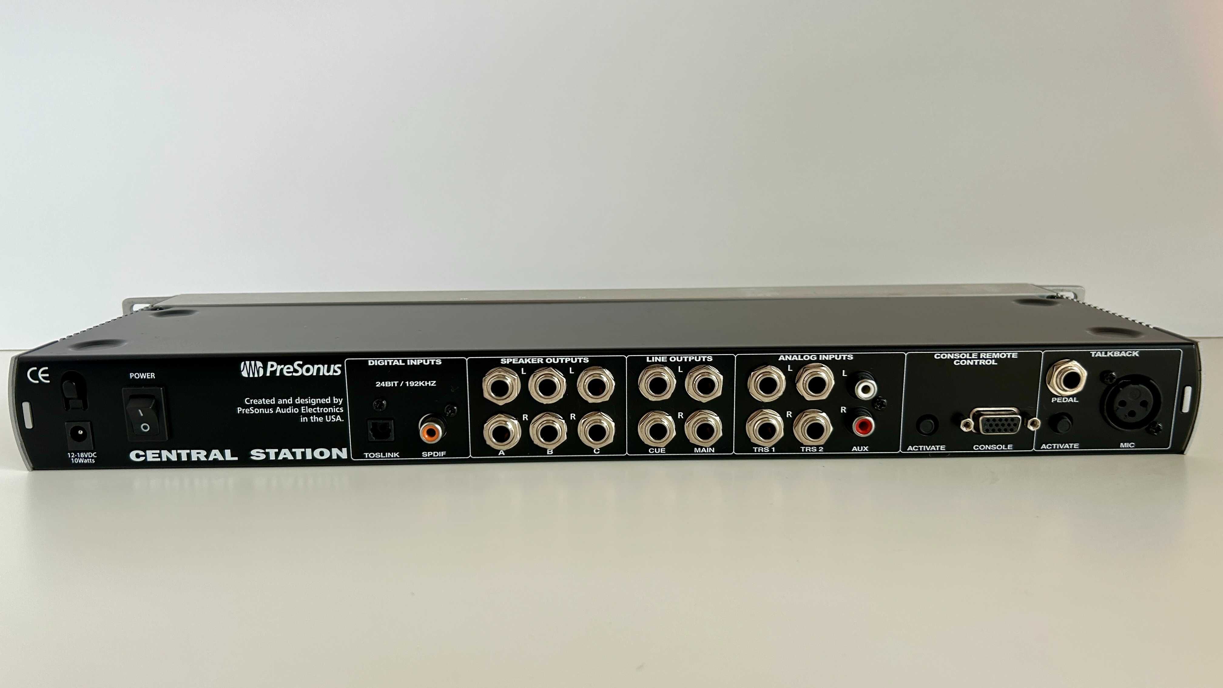 PreSonus Central Station + Pilot CSR-1 - Kontroler Monitorów jak NOWY