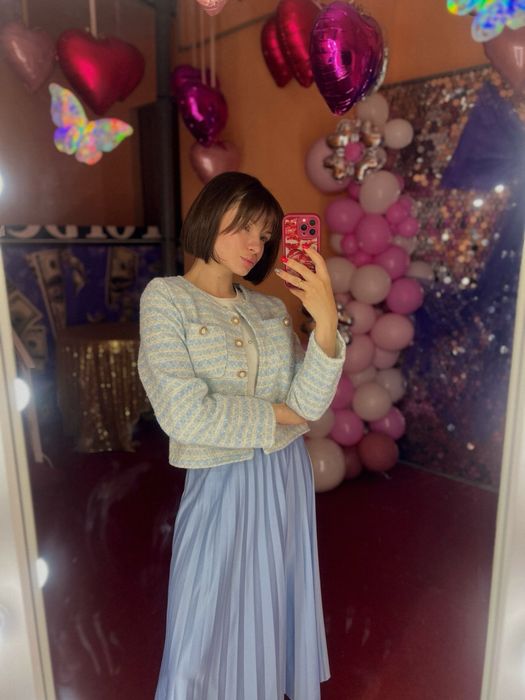 Жакет в стилі олд мані