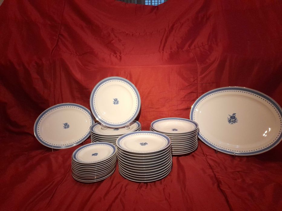 Pratos Vista Alegre Cozinha Velha