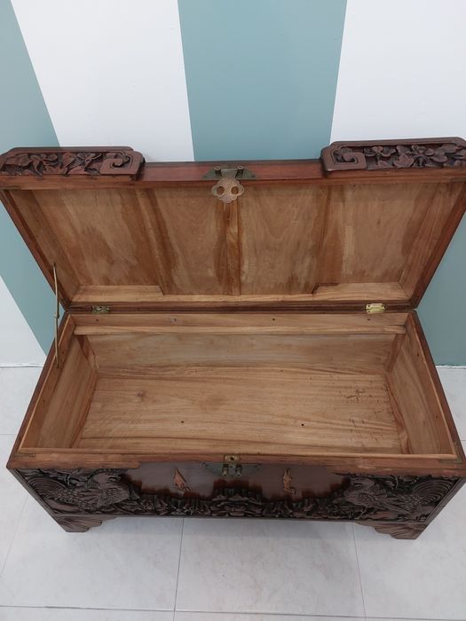 baú handmade vintage