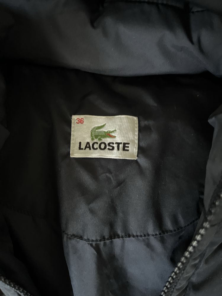 Kurtka puchowa damska r.36 LACOSTE