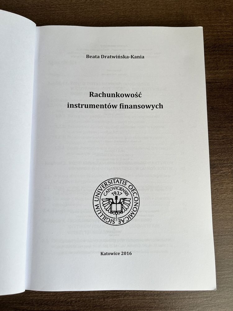 Rachunkowość instrumentów finansowych B. Dratwinska kania