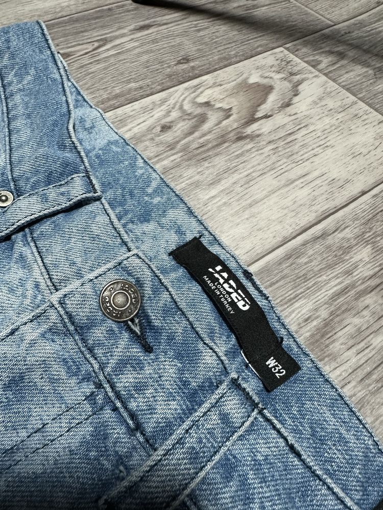 Джинси Jaded London Skate Fit Flowers Baggy Jeans