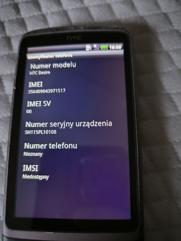 Htc Desire A8181 smartfon telefon działa czytaj opis