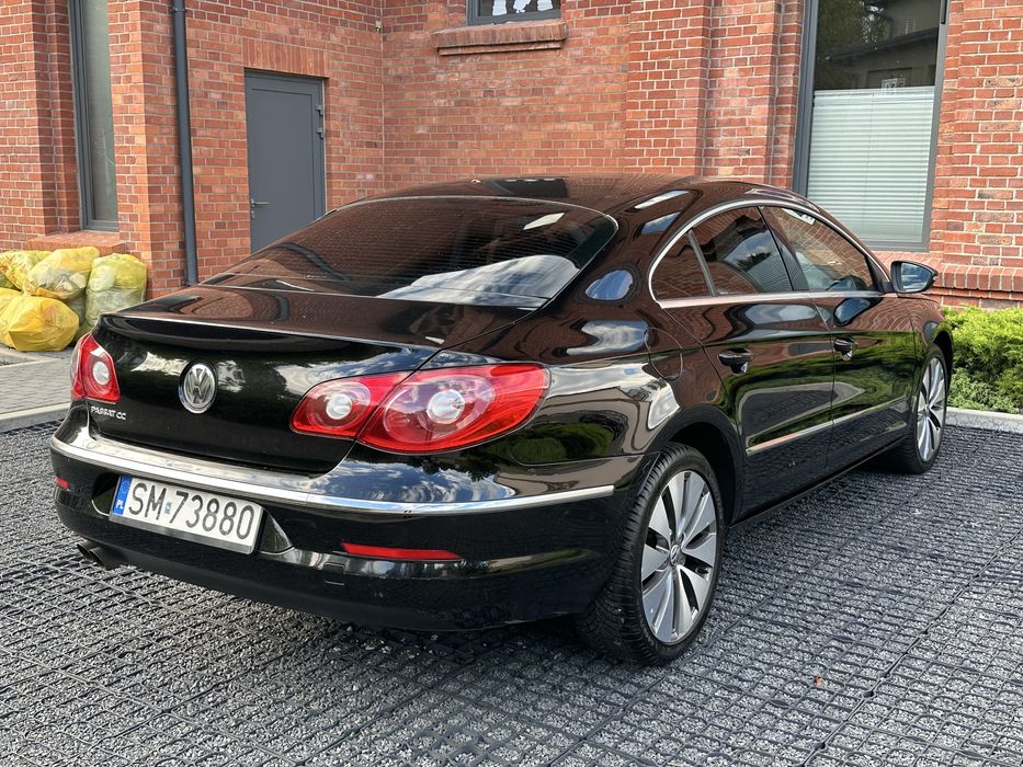Volkswagen Passat CC 2.0TDi 140km, Czarny, Android, Alufelgi 18"