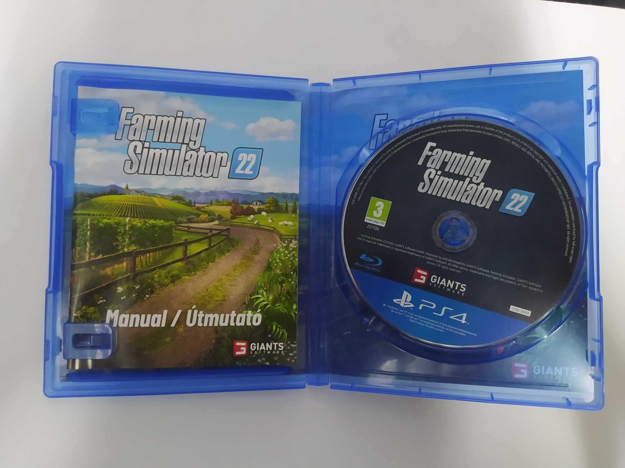 Farming Simulator 22 PS4 Polskie napisy w grze
