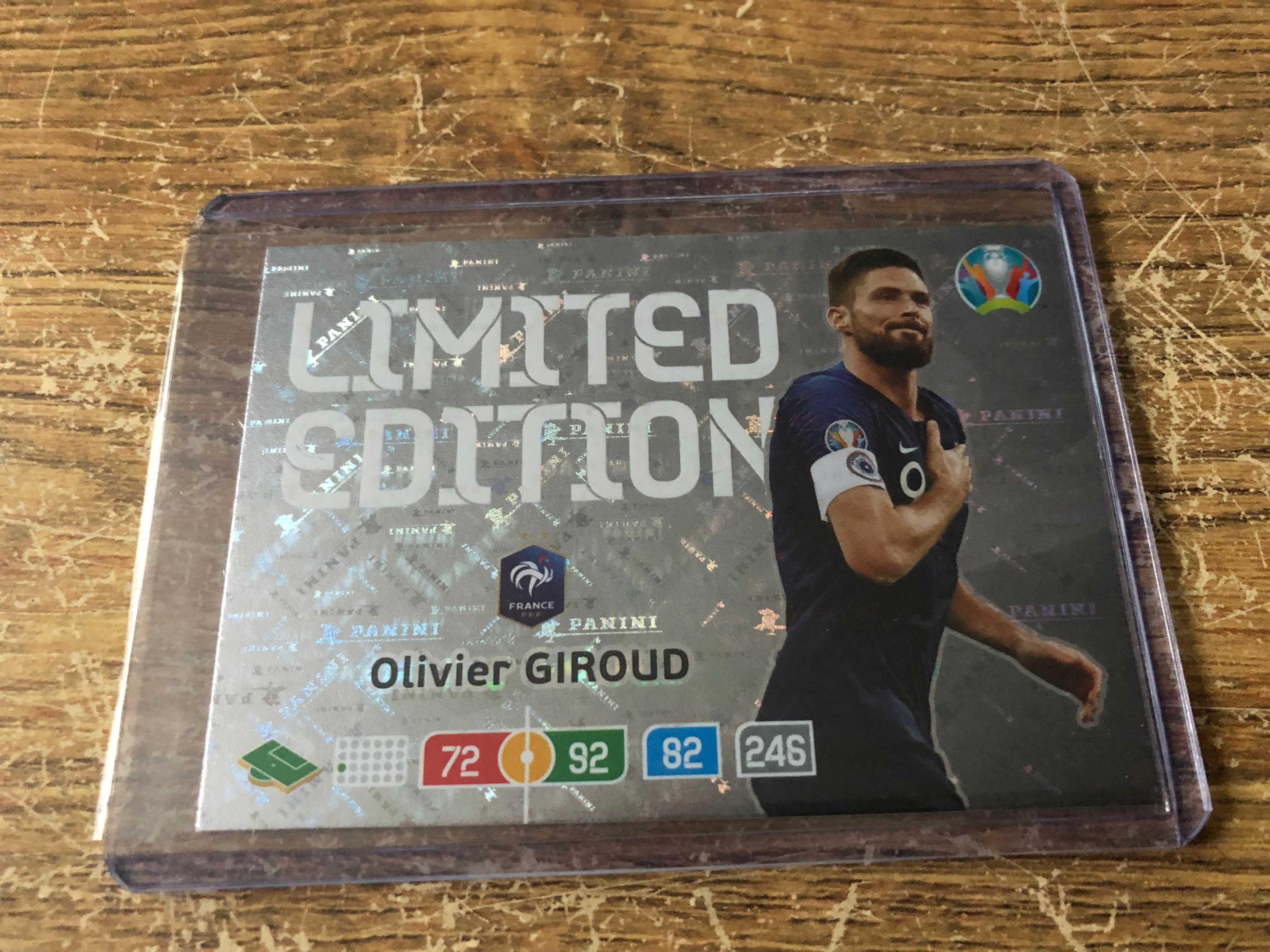 Panini UEFA Euro 2020 Preview. Adrenalyn XL limited Olivier Giroud