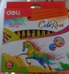 24 Lápis pastel oleo