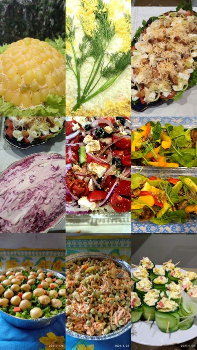 Кухар готую на заказ домашню їжу на свята вечері обіди фуршети доставк