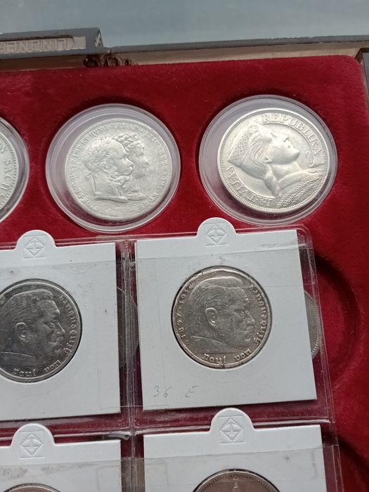 Moneta--5 Marek--1934-36--srebro