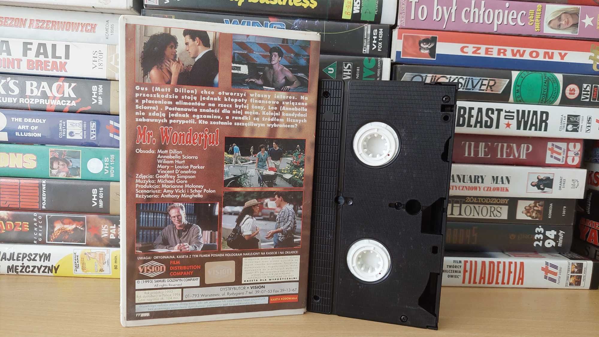 Szczęściarz - (Mr. Wonderful) - VHS