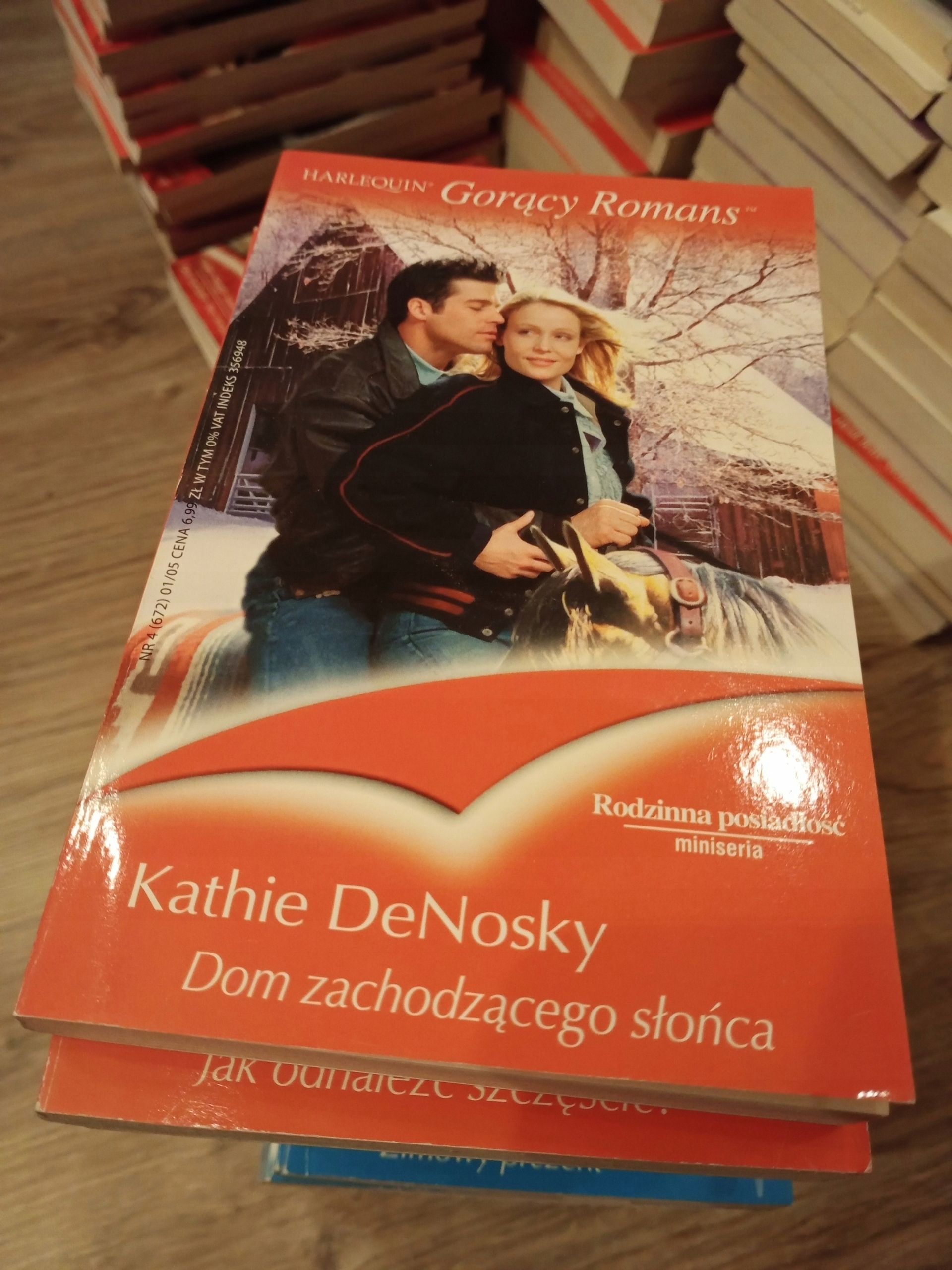 672 Harlequin Gorący Romans Dom Zachodzącego Słońc Kathie Denosky