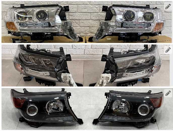 Фари Toyota Land Cruiser 200 фари тойота крузер Full Led рест с 07-25г