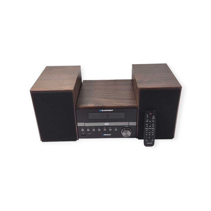 Wieża Mini Stereo Blaupunkt MS-46BT FM CD BLUETOOTH 100W Gwarancja