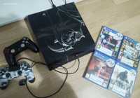 PlayStation 4 plus gry i dwa pady